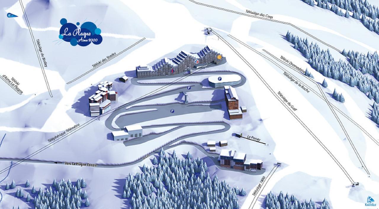 Plagne Aime 2000 Ski Apartments Ла План Екстериор снимка
